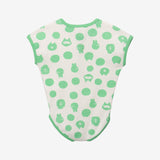 Newborn polka dot onesie