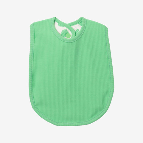 Newborn boys' reversible bib