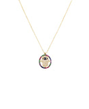 Sterling Silver Necklace w/ Hamsa Pendant