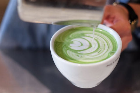 The matcha latte