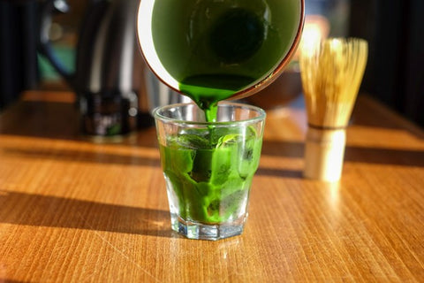 Matcha shot