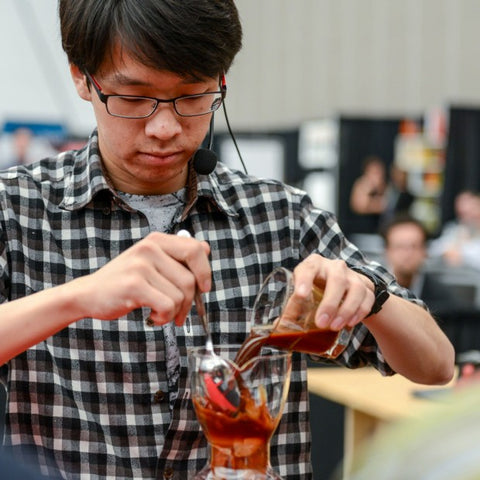 David Kim — 5th Place Finalist (Roaster, Phil & Sebastian) Photo courtesy of: Jon Lin Photography