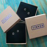Tinker's 100% recycled packaging.