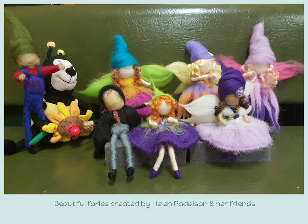 Needle Felting Fairies