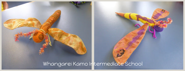 Whangarei Kamo Intermediate School Needle Felting project