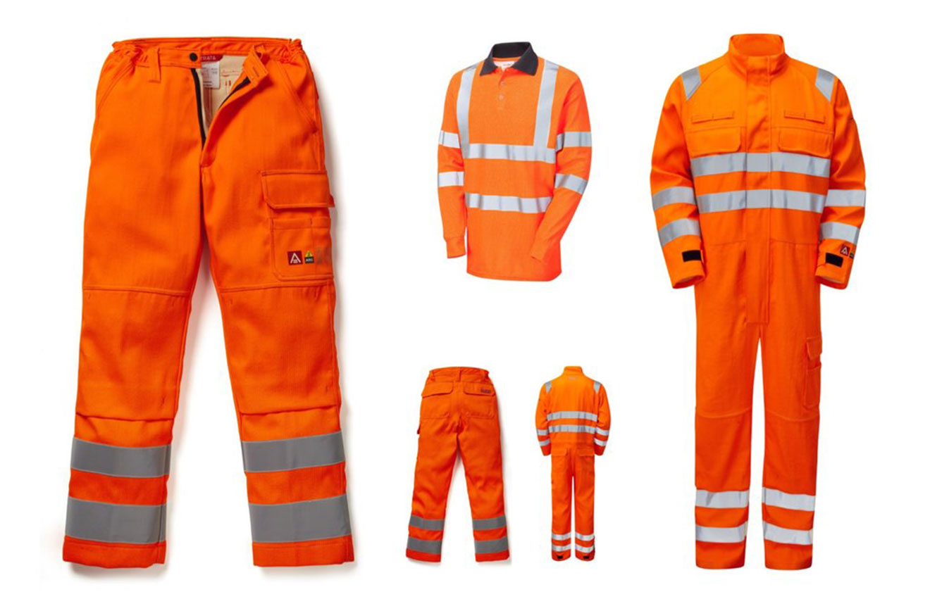 The STRATA RIS-3279-TOM rail approved Arc & Flame Multi Trousers and Overalls