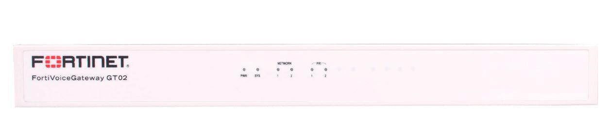 Fortinet FortiVoice Gateway-GT02 Hardware plus 1 Year 24x7 FortiCare