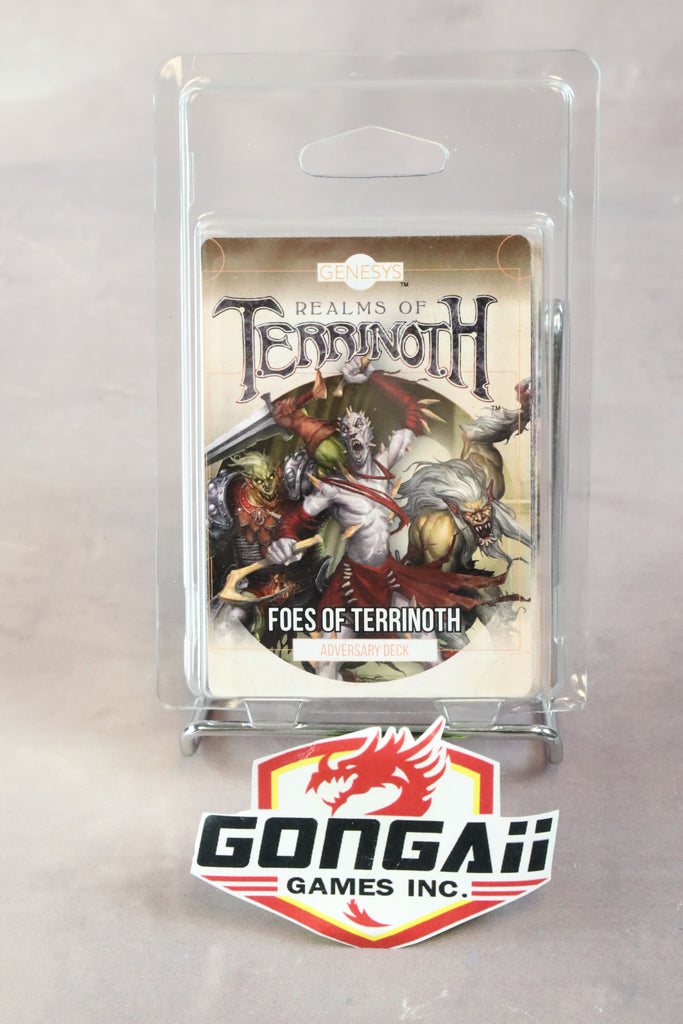 GENESYS RPG FOES OF TERRINOTH CARD DECK GAME 