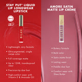 Amore Satin Matte Lip Crème