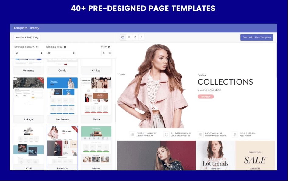 PageFly 40 Templates