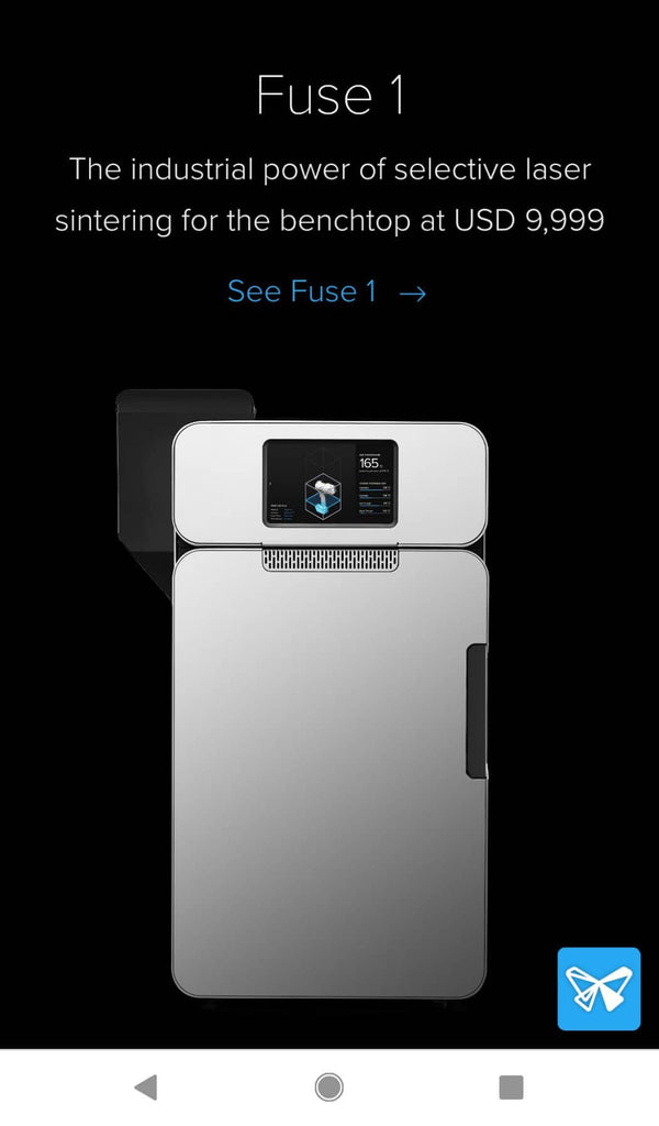 FormLabs mobile site