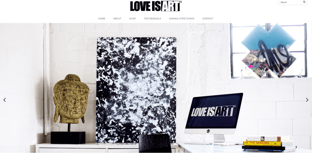 Love Is Art Home Page