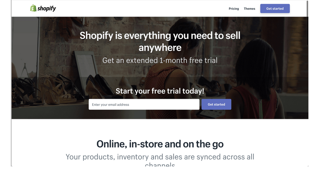shopify free trial exclusive deal