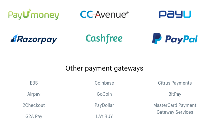 shopify india payment gateways