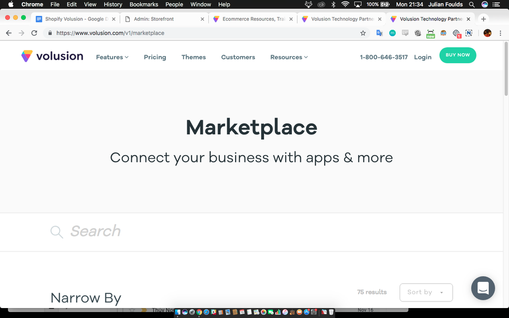 volusion marketplace