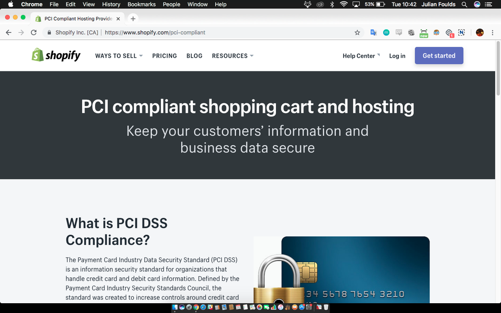 shopify PCI compliant