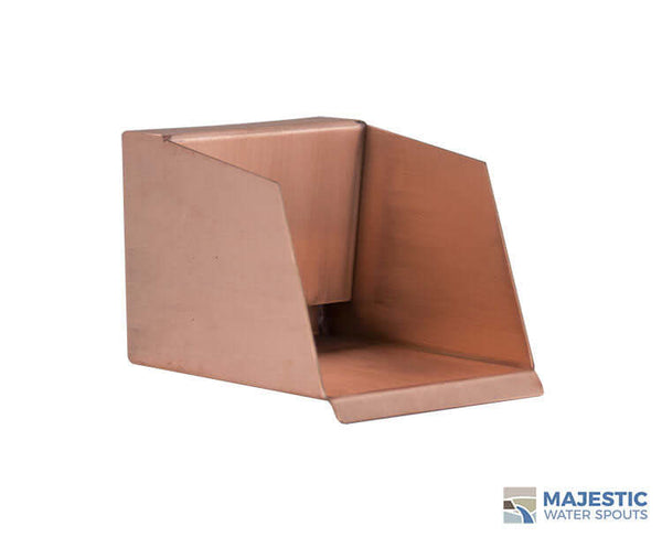Details about   Nardo 4" Small Open Top Scupper for Pool/Spa for Water Fountain in Copper 