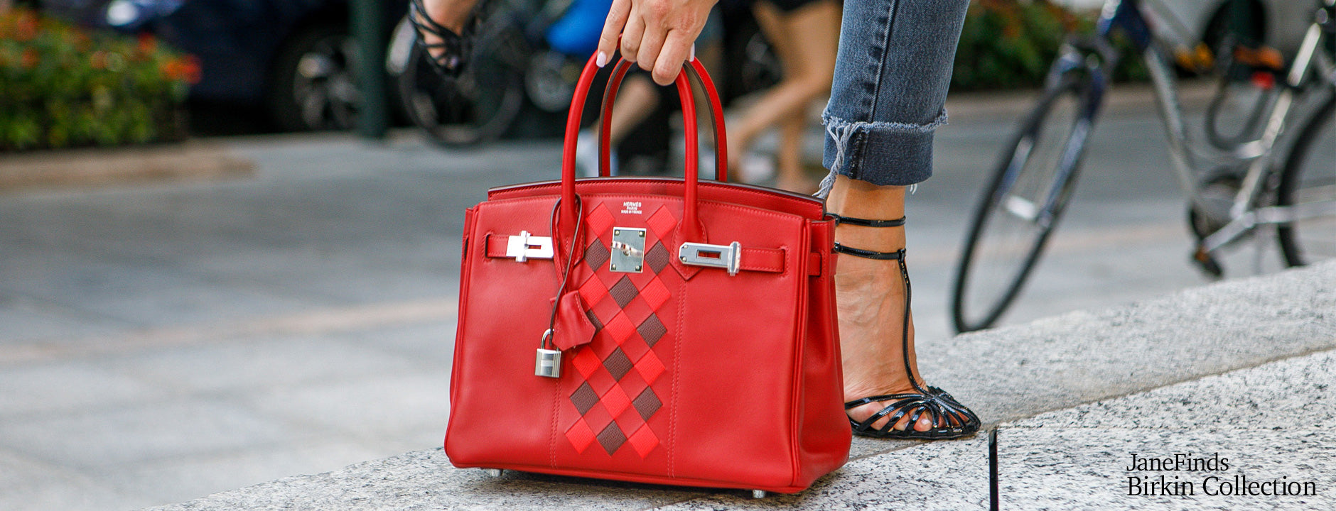 red hermes birkin