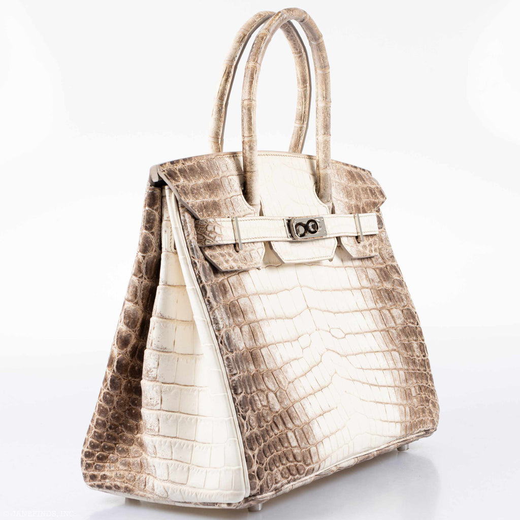 hermes himalaya niloticus crocodile birkin