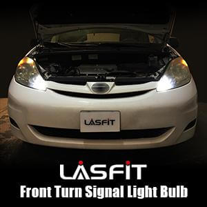 Lasfit 4057 White Front Turn Signal Light Bulb In 2006 Toyota Sienna