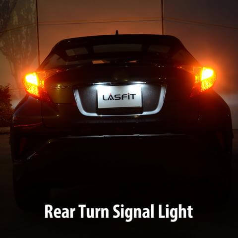 Lasfit  Anti Hyper Flash 7441 on 2018 Toyota-C-HR rear turn signal light