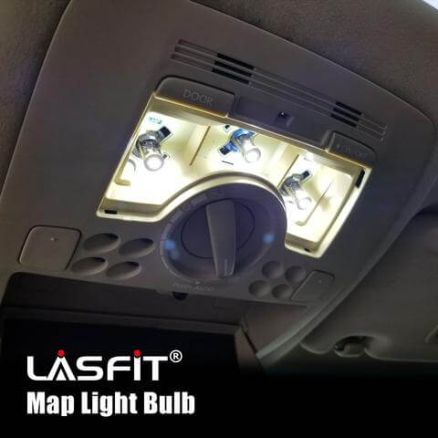 Lasfit T10 map light bulb on 2006 Lexus IS250
