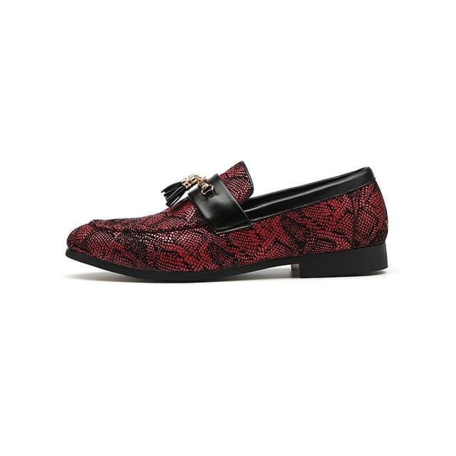 snakeskin casual shoes