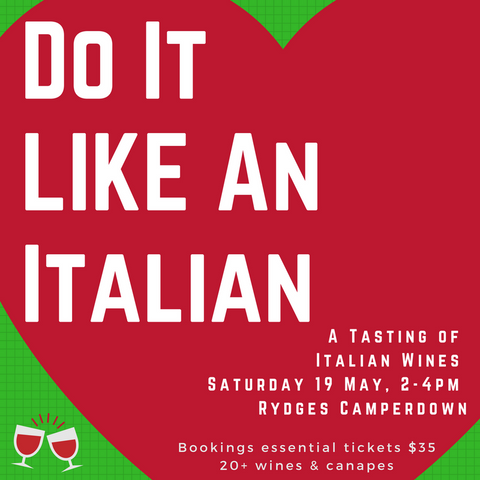 Do It Like An Italian - An Italian Wine Tasting