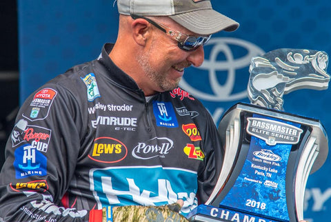 Wesley Strader wins the Kentucky Lake Bassmaster Elite Series Tournament