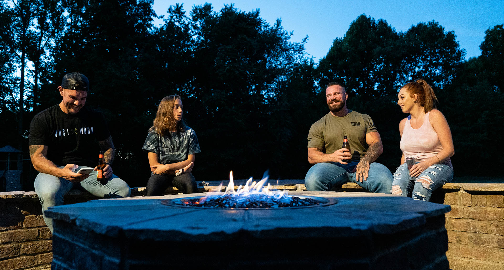 Group by the Fire