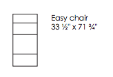 Eilersen Control Chair Dimensions
