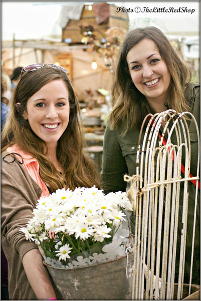 The Farm Chicks Antique Show Happy Shoppers