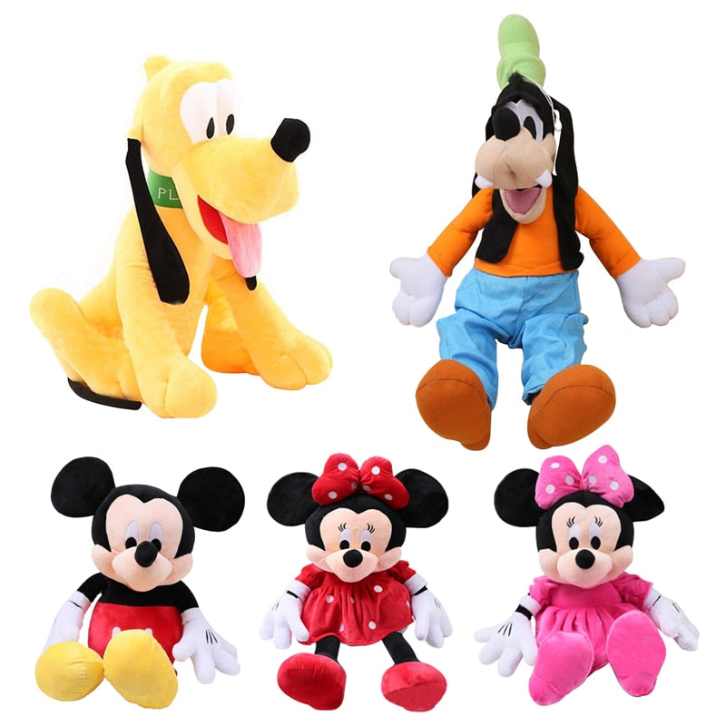 mickey minnie soft toys