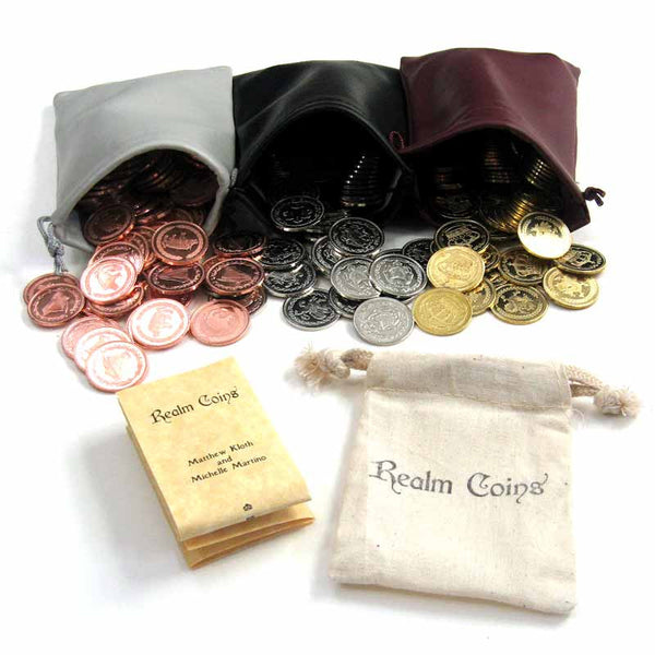 レルムコイン(Realm Coins) 金・銀・銅貨300枚(各100枚)セット