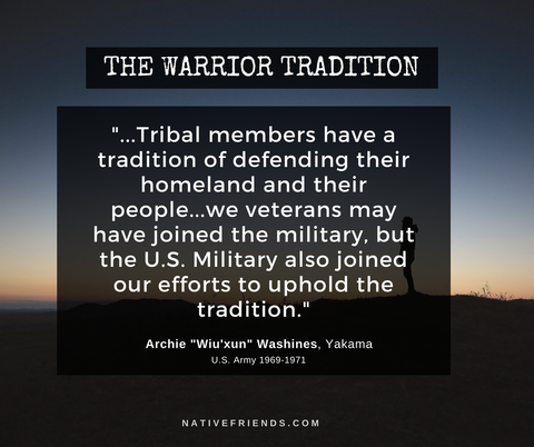 The Warrior Tradition Quote by Archie Washines