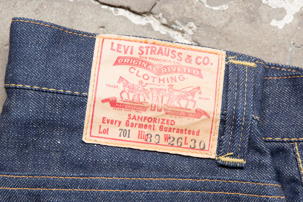 levis 701 selvedge