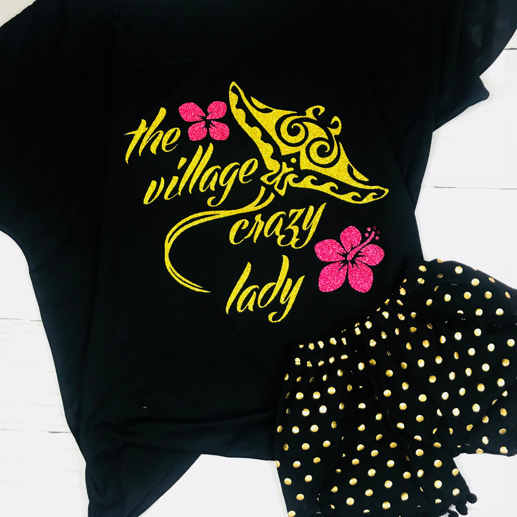 Moana Shirt, The Village Crazy Lady, Life, Vacation Shirt, Kids Shirt, Tank, Curvy, Plus Size, Tee, Tank, Flowy