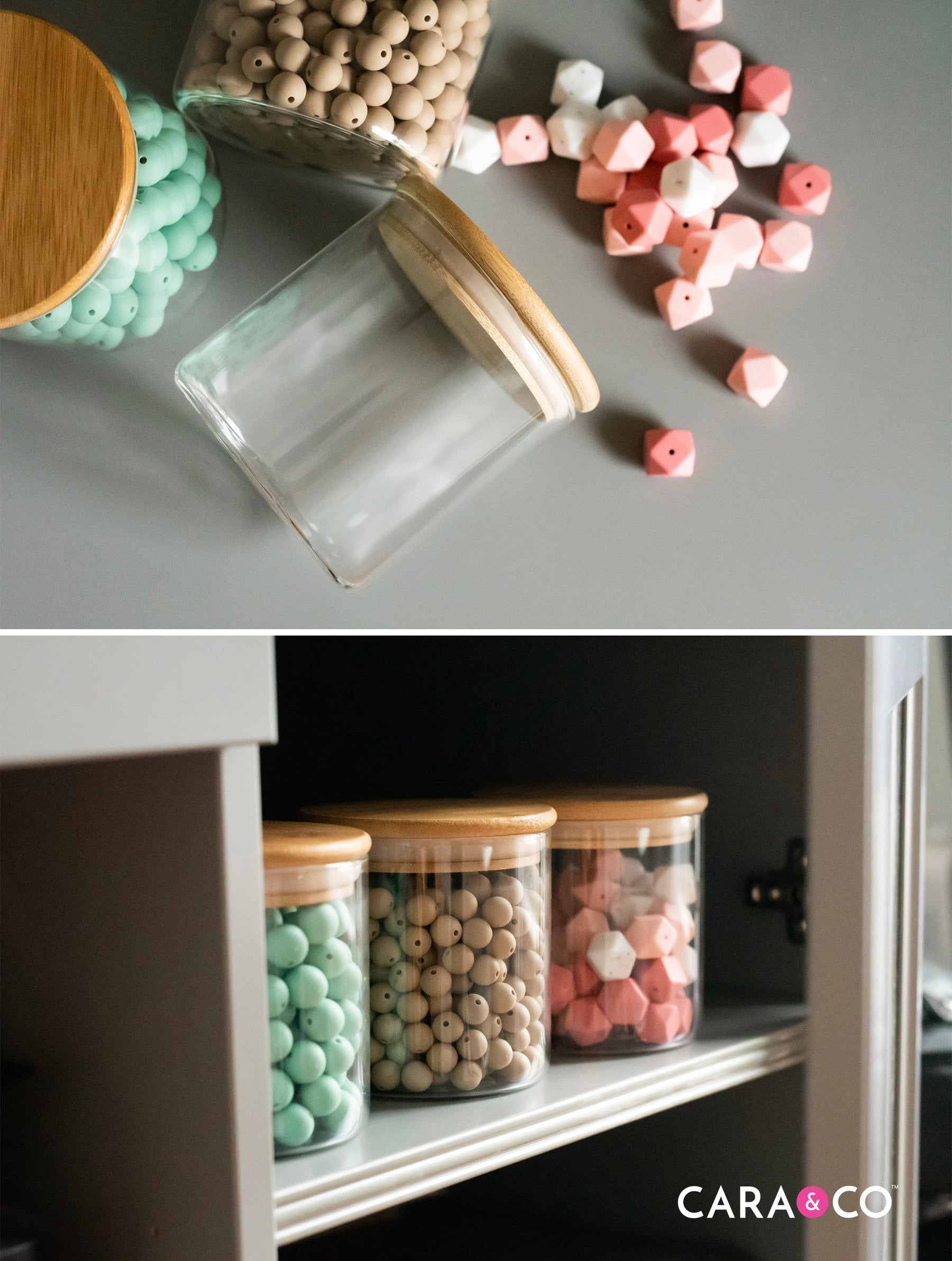 Cheap storage hacks from the dollar store