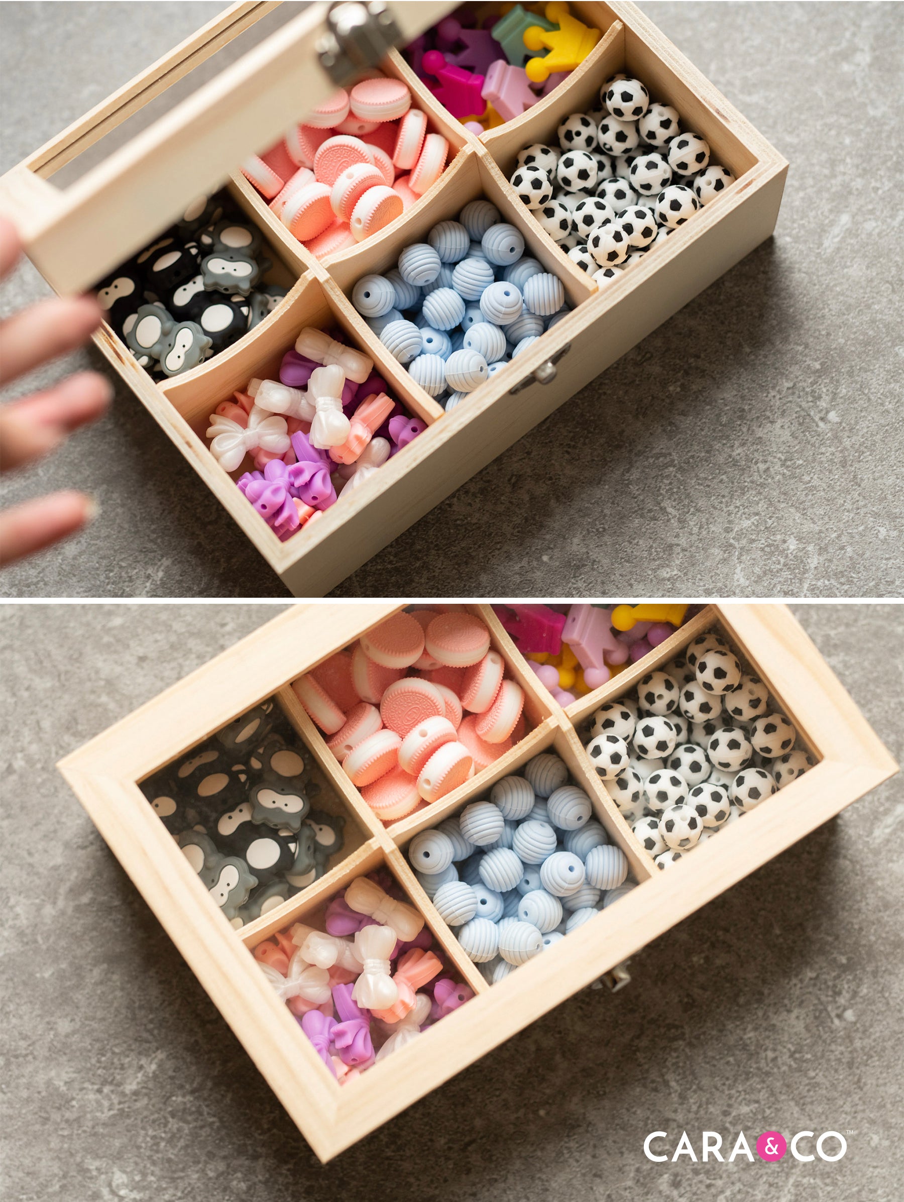 Cheap storage hacks from the dollar store