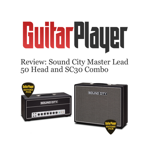 Sound City's brand-new Master Lead 50 Head and SC30 Combo deliver tone in its purest form.