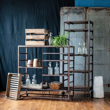 Metal & Wood Baker's Rack Stand 