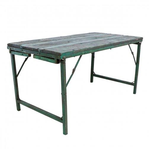 Iron Frame Adjustable Wedding Table Reclaimed Furniture City Home