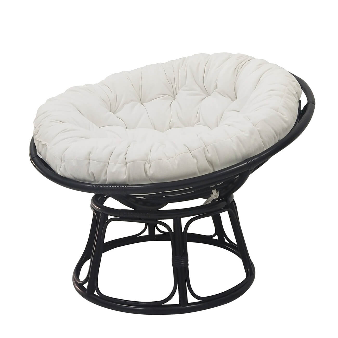 gray papasan chair