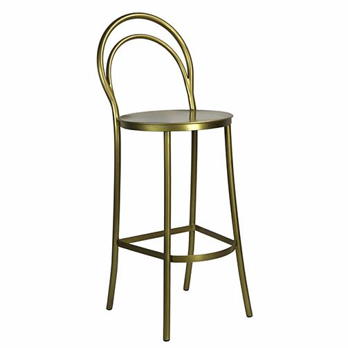 brass stool