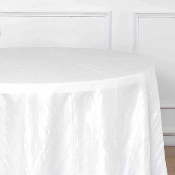 Taffeta & Velvet Round Tablecloths