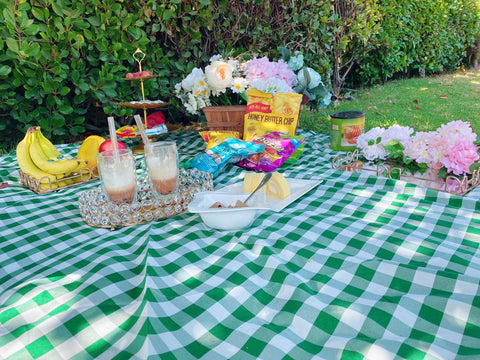 summer picnic spread 