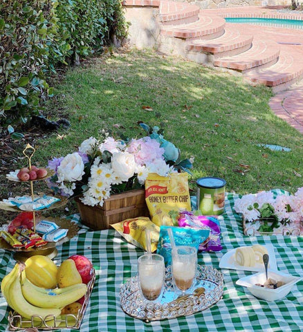 summer picnic spread 