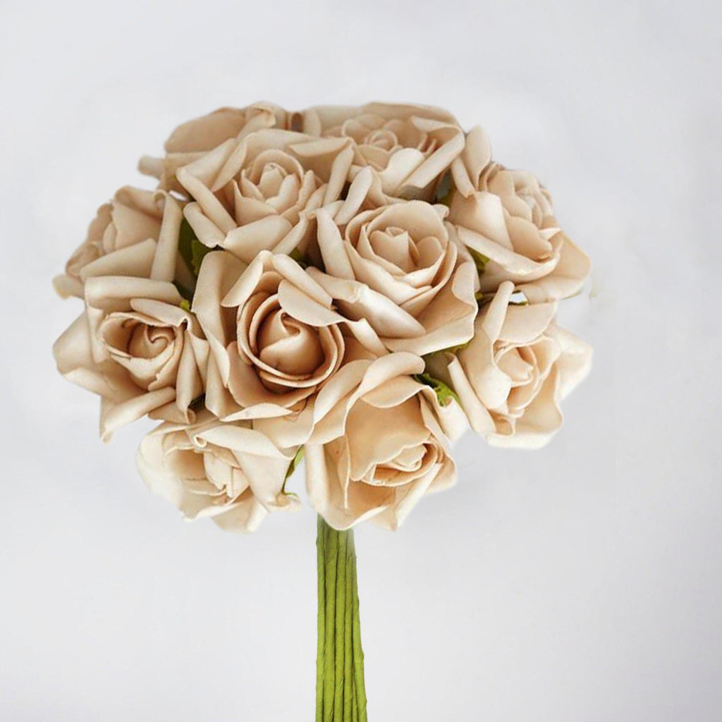 artificial foam roses wholesale