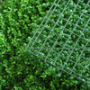 11 Sq ft. | 4 Panels Baby Green Boxwood Hedge Garden Wall Backdrop Mat