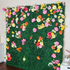 11 Sq ft. | 4 Panels Baby Green Boxwood Hedge Garden Wall Backdrop Mat